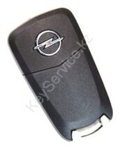 Чип ключ для Opel Vectra C (433Mhz 3 кнопки)