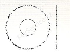 Фреза для универсал - A-22 (70 x 1,2 x 22) прямые